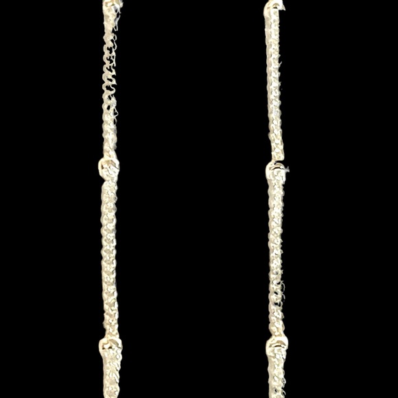 Delicate 925 Sterling Silver Chain with small Satellite Balls - Picture 8 of 8